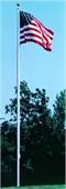 AD Series  - Alum. Cone Tapered Flag Poles